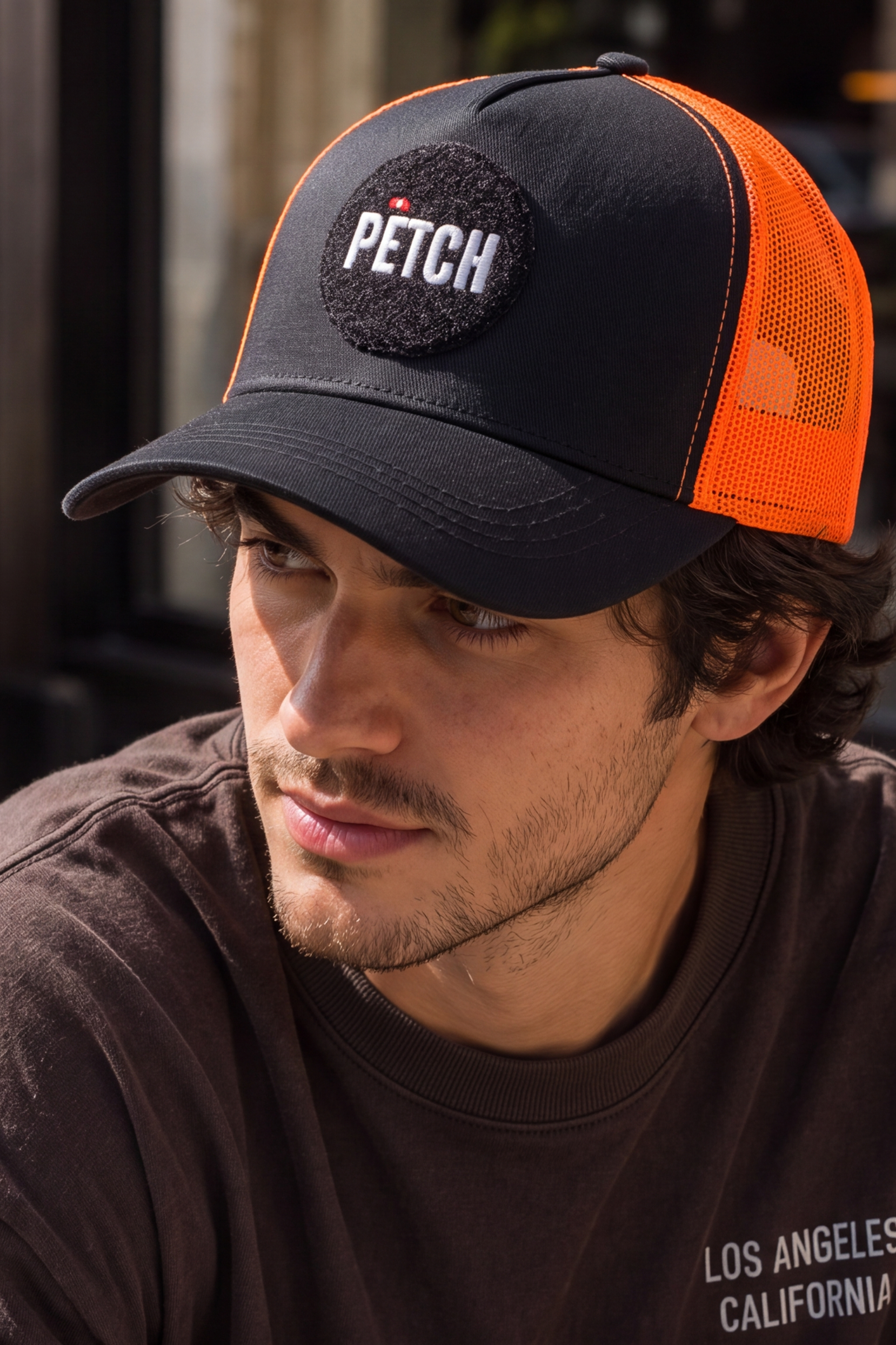 Trucker Orange Fluo