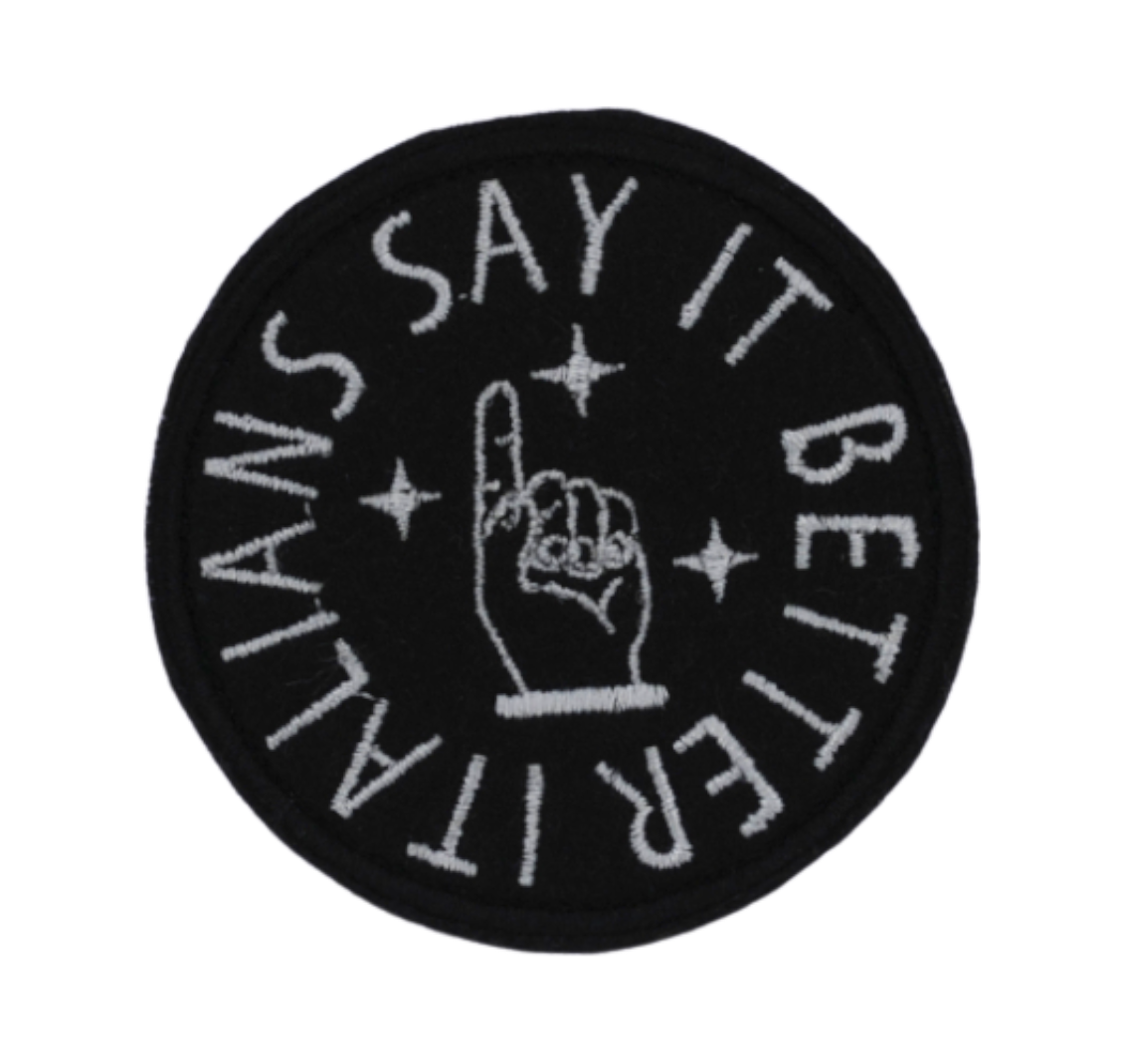 Patch Italians Say It Better